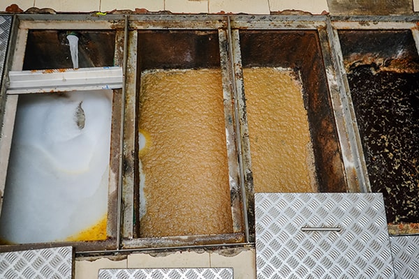 grease trap maintenance should be performed every 1-3 months, depending on the usage